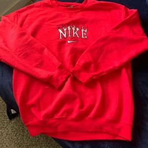 Nike embroidered sweatshirt